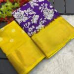 Soft dola Silk  Saree