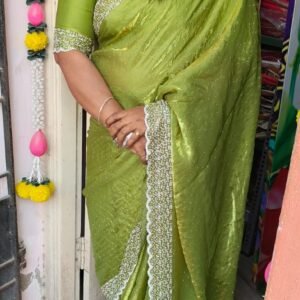 Viral Glitter Saree Original